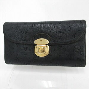 Louis Vuitton Mahina Portefeuille Wallet Amelia Black